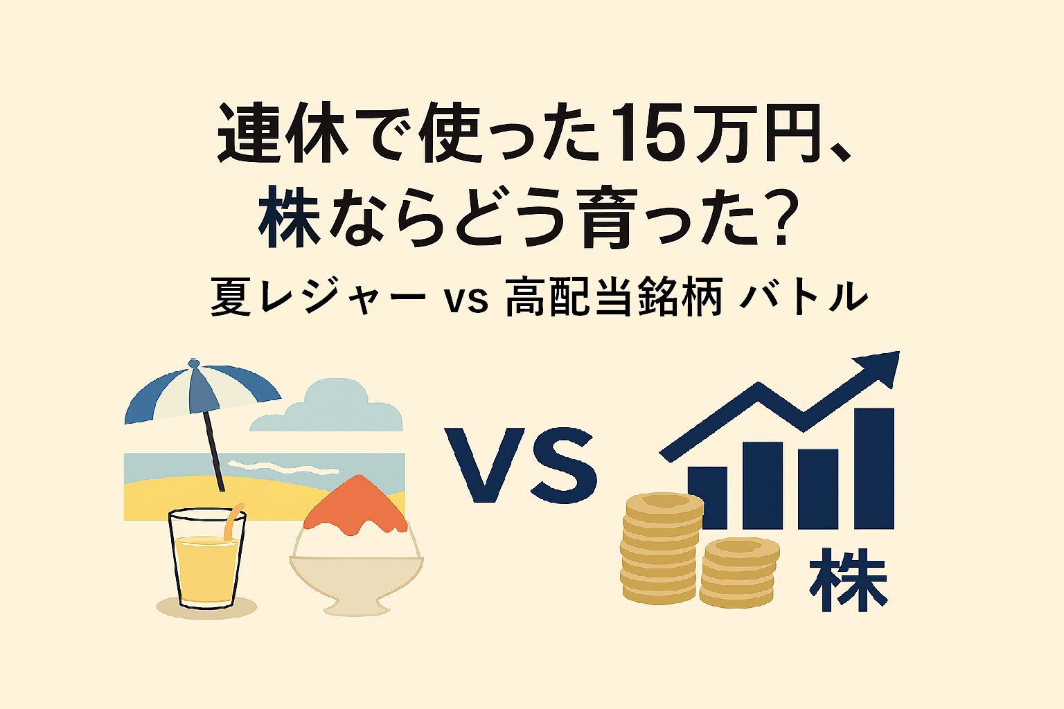 夏レジャーvs高配当銘柄バトル