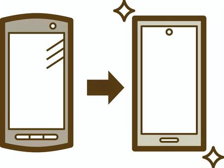 スマホの機種変更