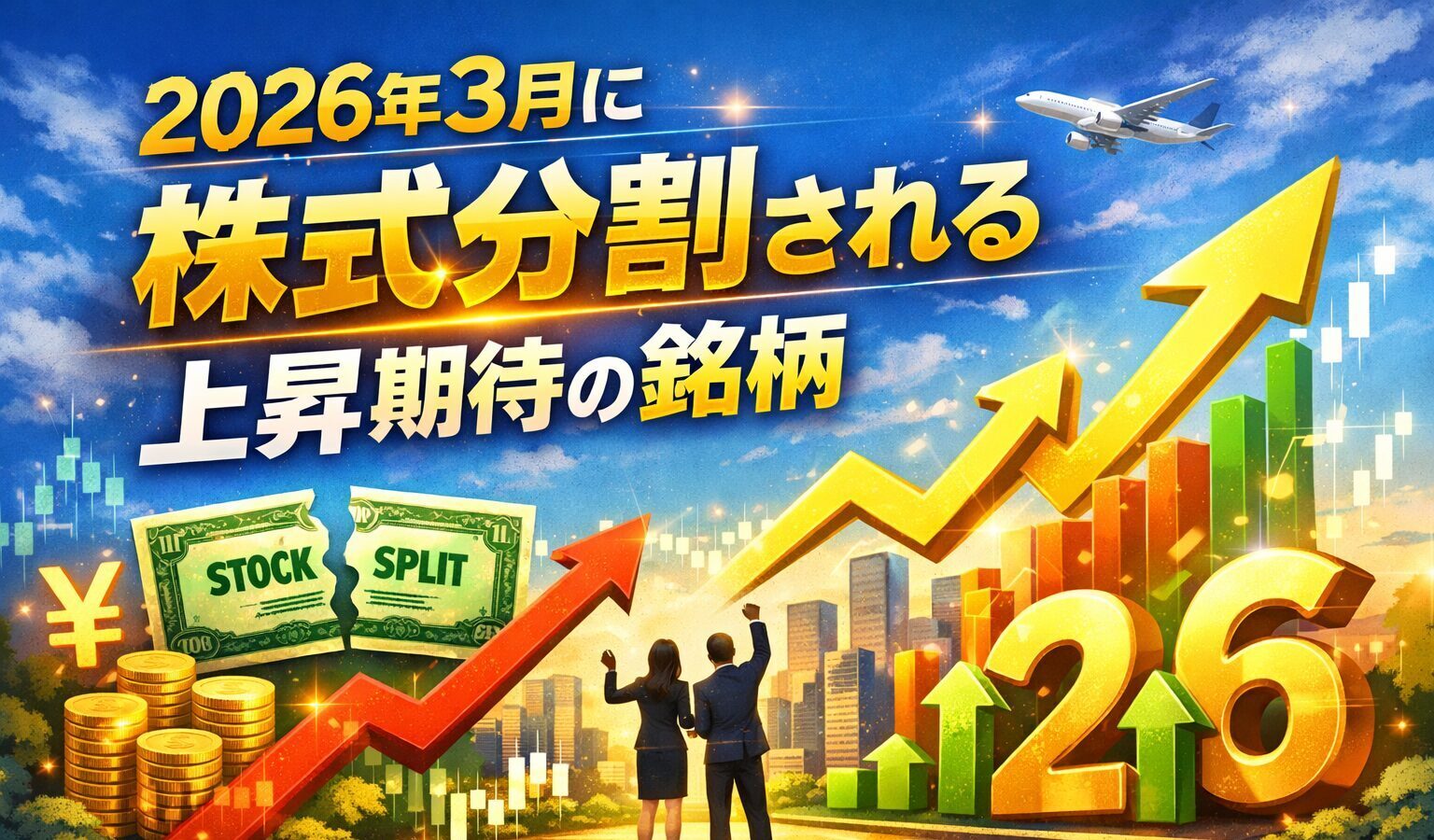 2026年3月に株式分割される上昇期待の銘柄