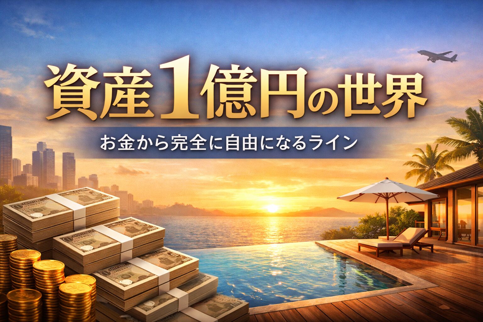 資産1億円の世界｜お金から完全に自由になるライン