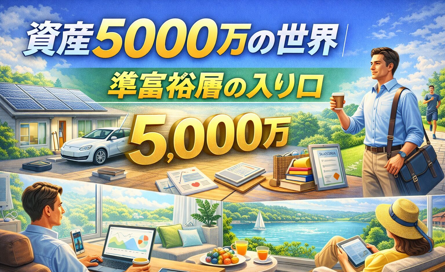 資産5000万円を超えると広がる「別の景色」｜準富裕層の入口