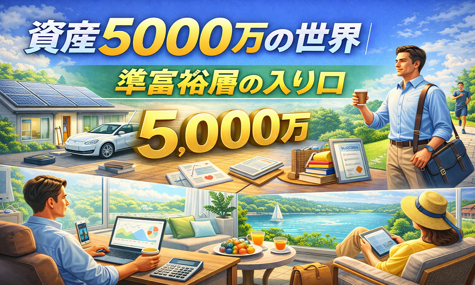 資産5000万円を超えると広がる「別の景色」｜準富裕層の入口