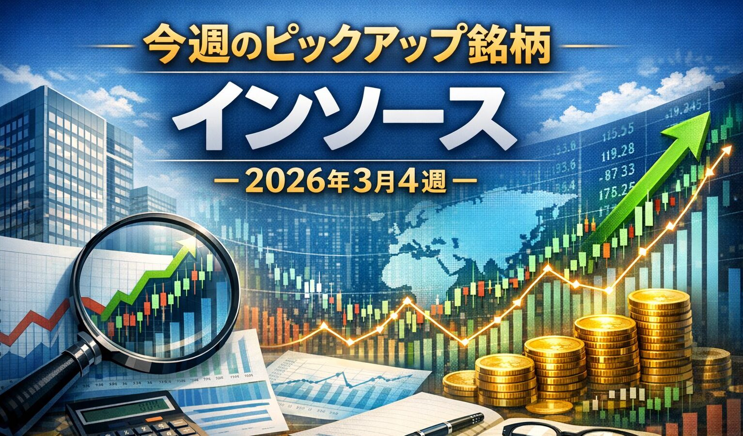 【今週のピックアップ銘柄】インソースー2026年3月4週ー