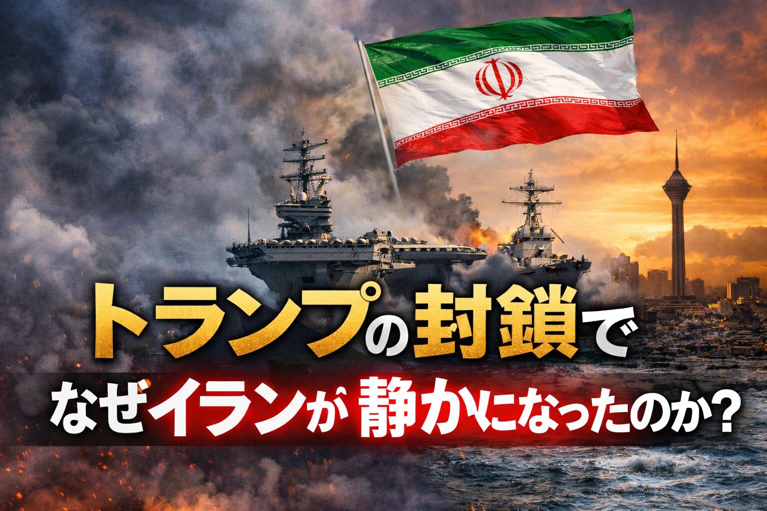 トランプの「見えない封鎖」——なぜイランは急に静かになったのか？