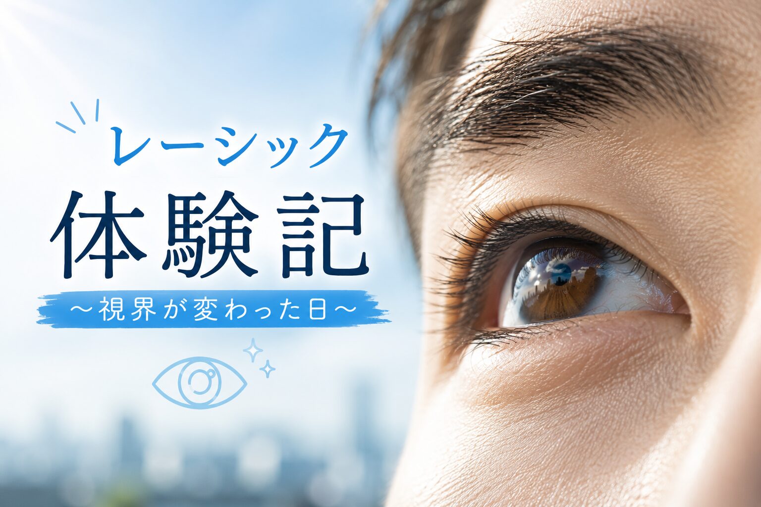 レーシック体験記〜視界が変わった日〜