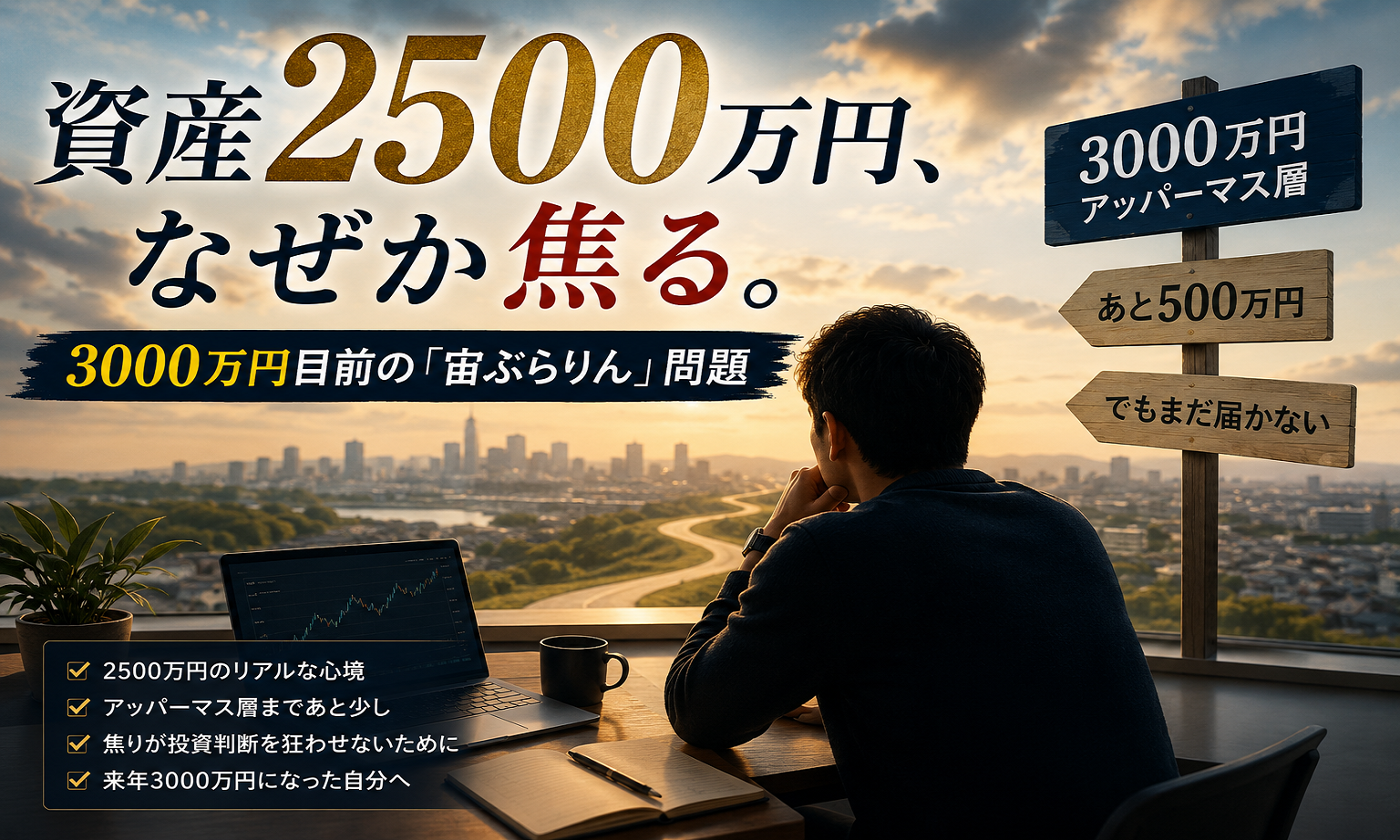 資産2500万円